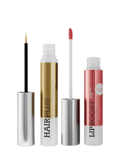 Tolure Hairplus + Tolure Lipboost caramel-rosé