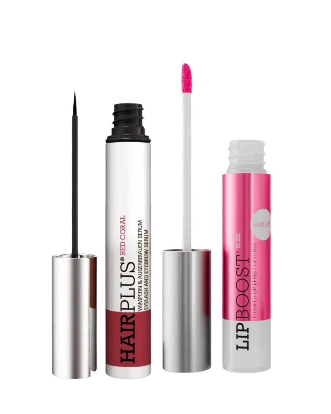 Tolure Hairplus Red Coral + Tolure LipBoost rose