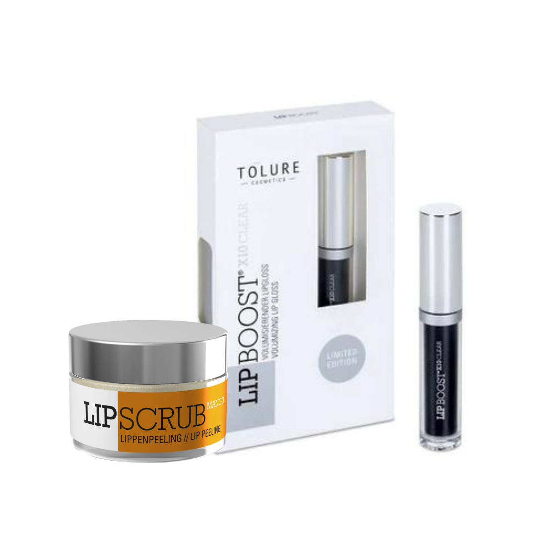 Lipscrub & Tolure LipBoost X10 clear